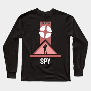 Spy Team Fortress 2 Long Sleeve T-Shirt